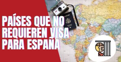 Países que no requieren visa para España