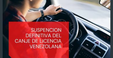 Suspensión definitiva canje venezuela