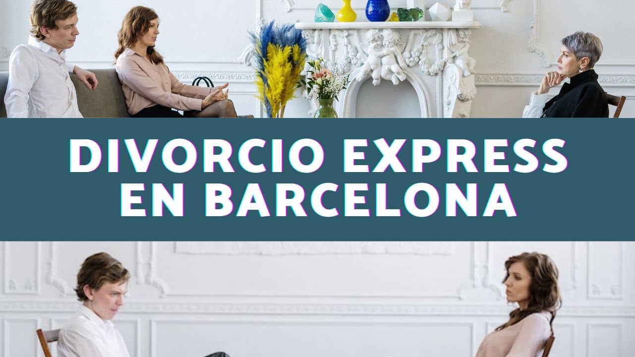 imagen con 2 personas que quieren hacer un divorcio express en barcelona