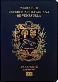 Constancia Tramitación del pasaporte venezolano
