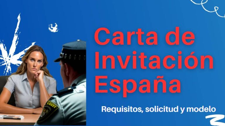 Carta De Invitación Para Entrar A España Requisitos Solicitud Y Modelo 8883